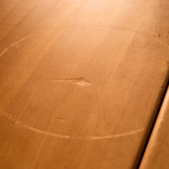 Image 1 of MK10590 Set da pranzo in legno di ontano di Erwin Berghammer per Team 7, Set di 7