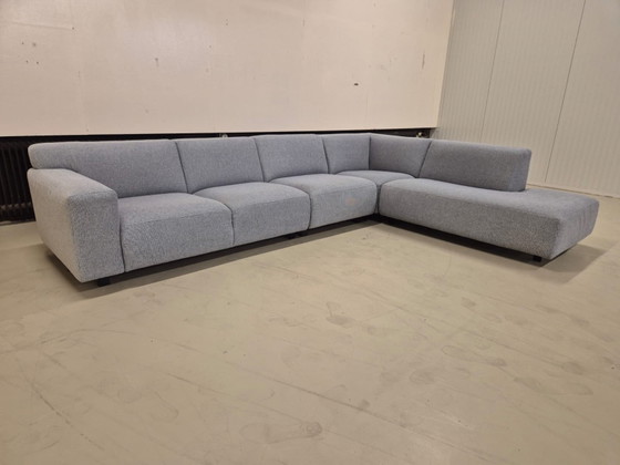Image 1 of Montel Mouro - Corner Sofa - Grey - Fabric - Design - Delivery
