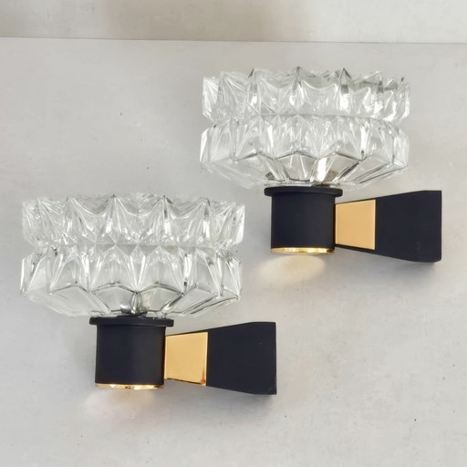 Paire d'Appliques Vintage Arlus 1950