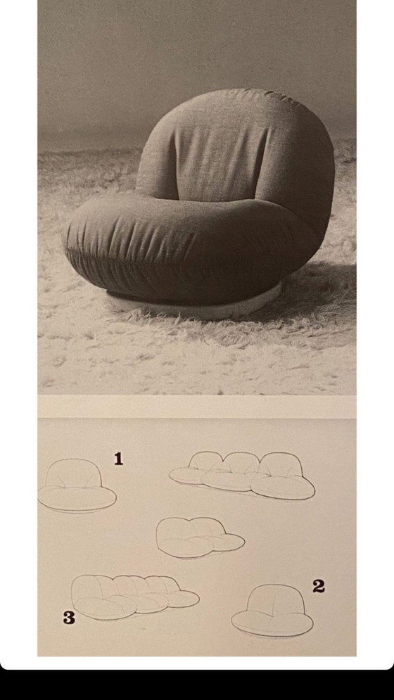 Image 1 of Pacha Chair by Pierre Paulin for Mobilier International, France 1981
