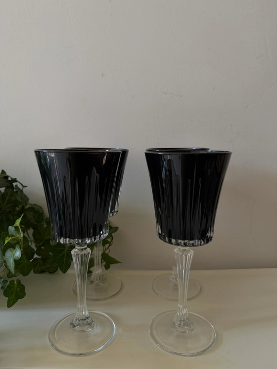 Safran Paris crystal wine glasses – Glass & Decanter, Vintage (photo 2 of 5)