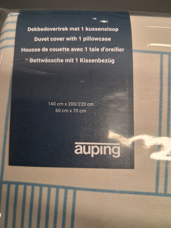Copripiumino Auping Seaside Grid 140 x 220 cm – Accessori per camera da letto, Cotton (photo 4 of 6)