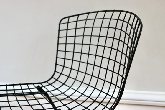 Pair of vintage Wire Bertoia chairs – Knoll, Dining chairs, Metal (photo 8 of 8)