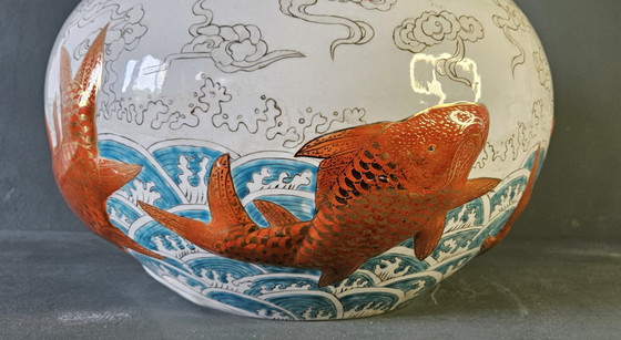 Image 1 of A FAMILLE ROSE PORCELAIN TIANQIUPING VASE