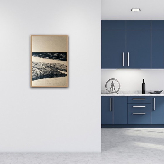 Image 1 of Ink on 400g kraft paper. 70x50cm.