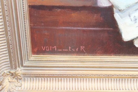 Painting with a violin – Paintings & Drawings, Canvas (photo 2 of 3)