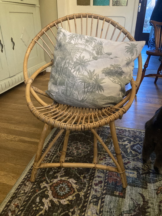 Image 1 of 60er Bambus Sessel vintage origineel - Franco Albini