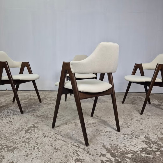 4x Kai Kristiansen Compass chair Sedie danesi vintage – Sedie e poltrone, Legno (photo 10 of 19)