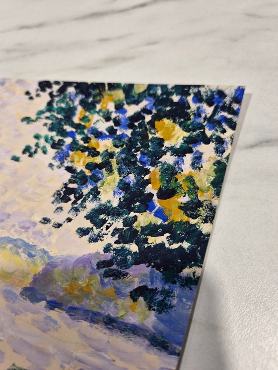 Paul Signac (1863-1935) - Paesaggio Costiero – Arte, Carta, Altro (photo 2 of 5)
