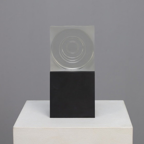 Image 1 of Oggetto geometrico in plexiglass di Maurice Ruche, 1972