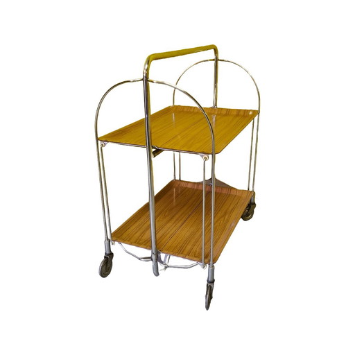 Collapsible Bremshey & Co Serving Trolley