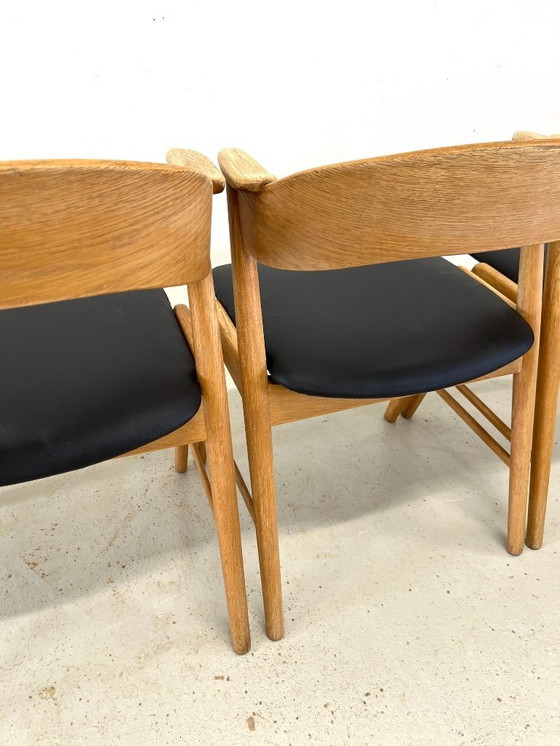 Image 1 of Sillas de comedor Kai Kristiansen Modelo 32, Korup Møbelfabrik.