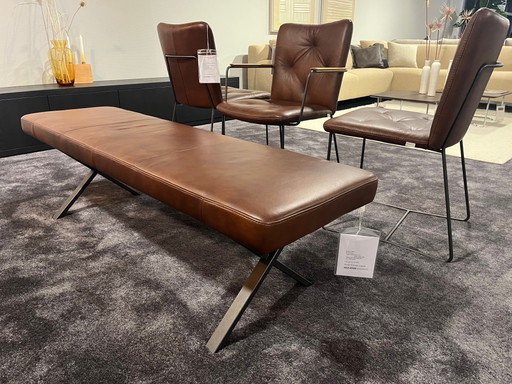 Ihre Xam mit 3x BP Jill – eetkamerstoelen, Leather