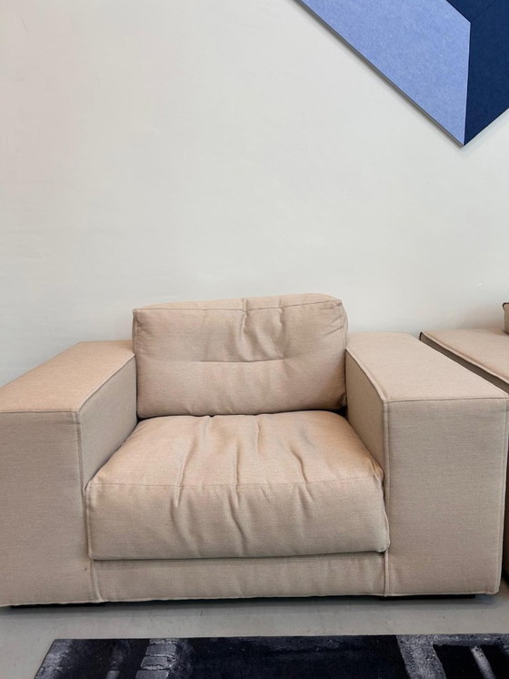 Image 1 of Two thick Piet Boon armchairs – used