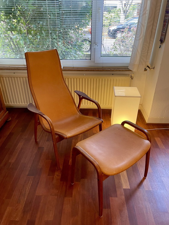 Image 1 of Mid - Century Lamino Armchair By Yngve Ekström - Sweden, 1950