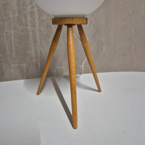 Mid-Century Tripod Table Lamp, ÚĽUV, 1960s, Czechoslovakia