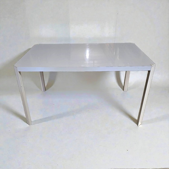 Mesa de cocina pesada de laminado / Formica / años 70 – Mesas de comedor (photo 9 of 12)