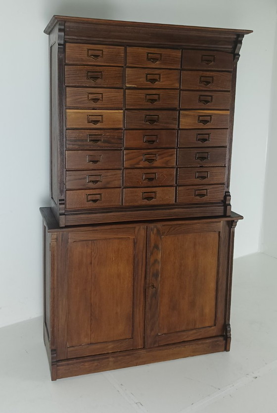 Image 1 of Antiker Notarschrank / Aktenschrank