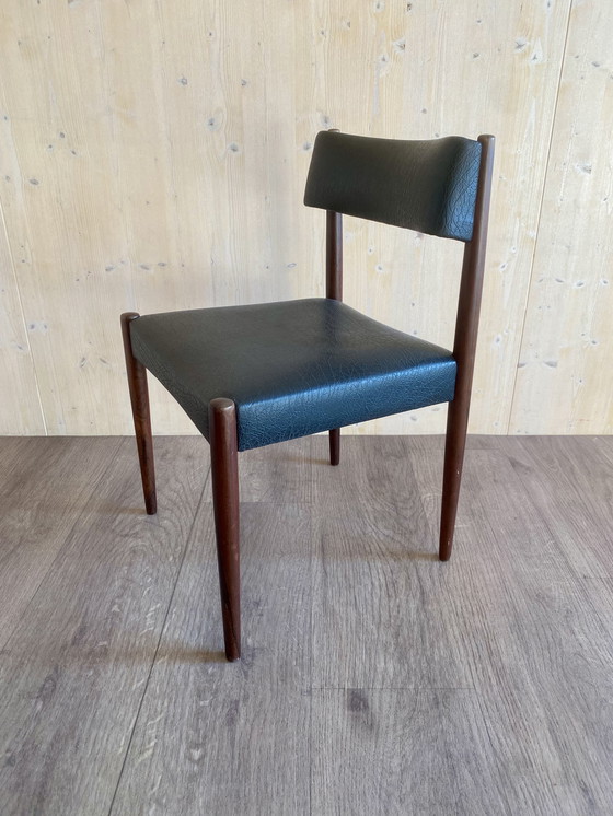 Image 1 of 4x eetkamer stoelen AKSEL BENDER MADSEN