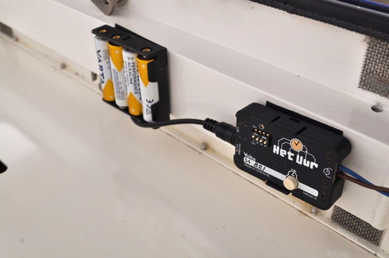 Image 1 of Horloge murale vintage de gare NS