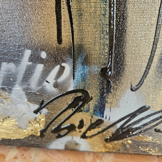 Rick Triest Glamour Amsterdam – Paintings & Drawings, Gold, Canvas (photo 9 of 15)