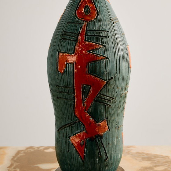 Image 1 of MK11590 Ceramic table lamp by Jiří Georges & Paul Pannier