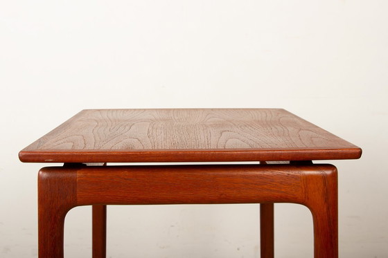 Image 1 of Danish teak coffee table model 019 by Ole Wansher for Poul Jeppesen 1960.