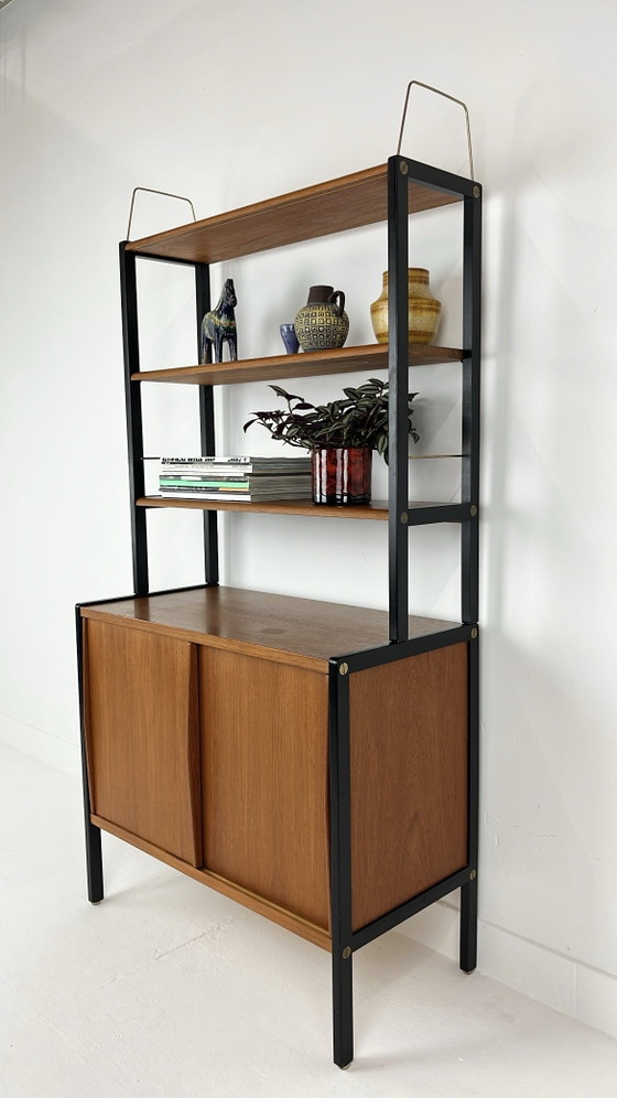 Swedish vintage teak veneer Bookcases – Wood, Scandinavian (photo 3 of 14)