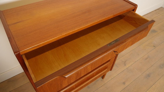 Image 1 of Vintage ladekast | 6 lades | Deens design | 101 cm