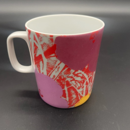 Taza Rosenthal Andy Warhol Flowers Moon – Sin usar en embalaje original