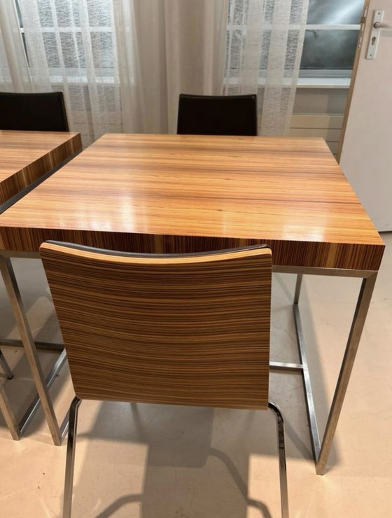 Image 1 of Luxury Table with 2 chairs set.