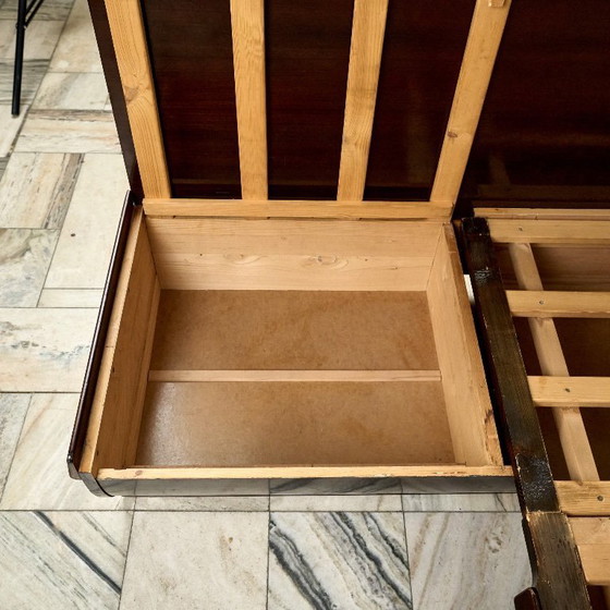 Image 1 of Art Déco hoekslaapbank van Jindřich Halabala voor UP Závody, jaren 50, Tsjechoslowakije