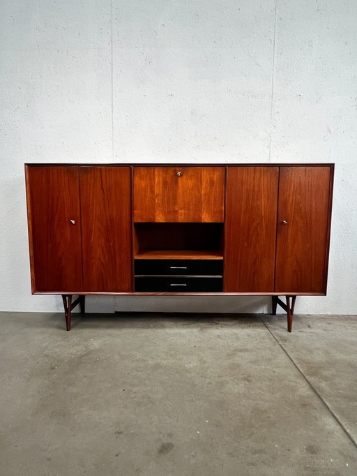 Aparador alto vintage, Van Pelt, Bélgica, década de 1960