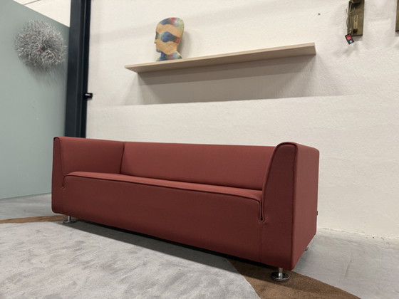 Image 1 of Gelderland 4800 Sofa 2.5 Seater Red Fabric 190