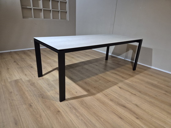 Image 1 of New - Montel Seven Dining Table + 6 Montel Nora Chairs