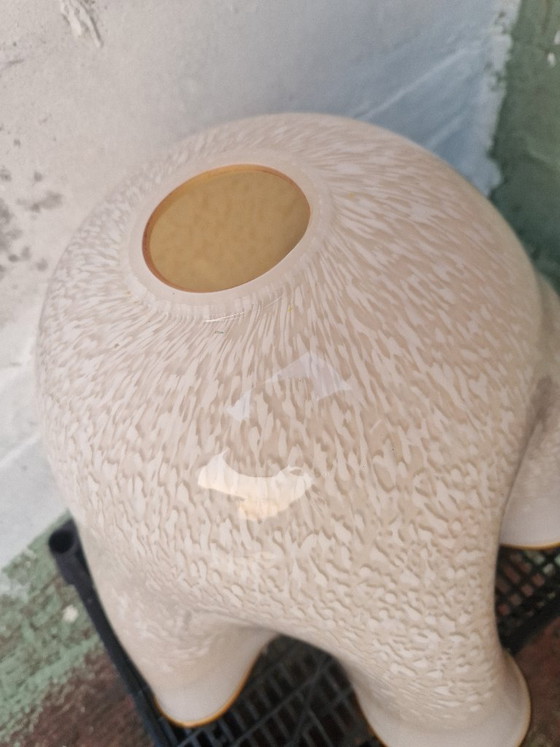 Image 1 of Lampe suspendue mouchoir en verre de Murano