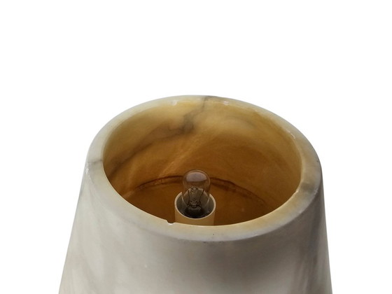 Image 1 of Pegasan S.L. - alabaster - Spain - cone - table lamp - 80s