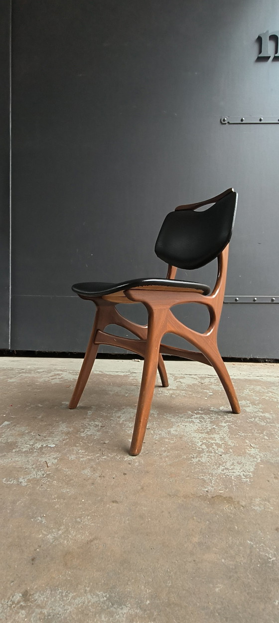 Image 1 of 4 vintage retro design jaren 60 Pynock Wierden stoelen 