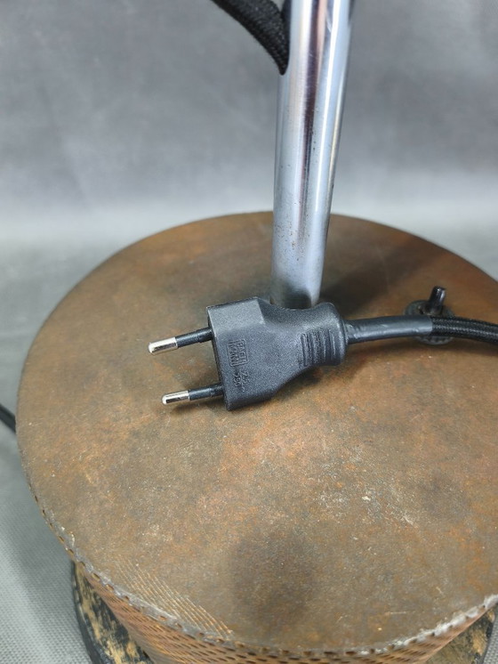 Image 1 of Industriële tafellamp uit de jaren 1940, gemaakt van aluminium, Tsjechoslowakije