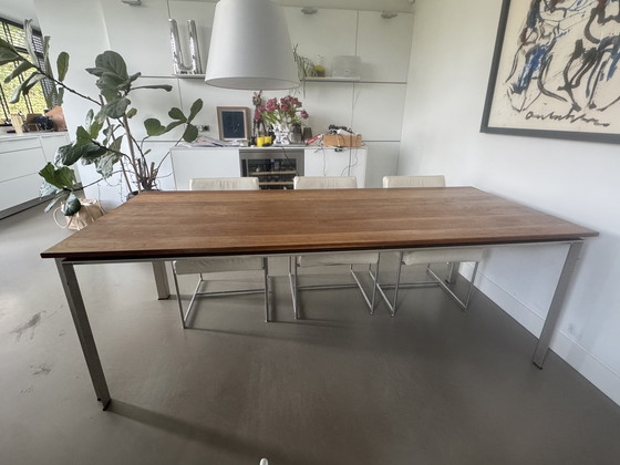 Image 1 of Harvink Stille Vennoot Esstisch mit 6 De Nieuwe Kust Stühlen