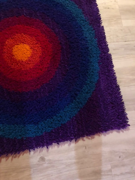 Tapis Verner Panton Tisca Circle – Wool (photo 8 of 11)
