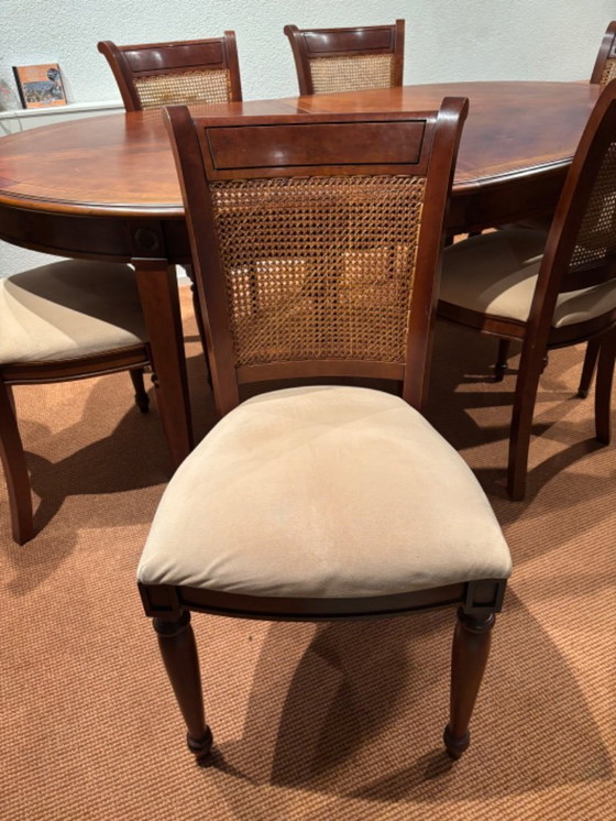 Image 1 of Magnifique table de salle à manger Ambitat avec 6 chaises