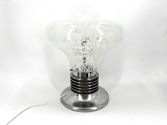 Image 1 of Lampe de table vintage "ampoule" par Mazzega, 1970