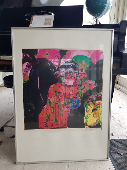 serigrafía Kees van Bohemen
