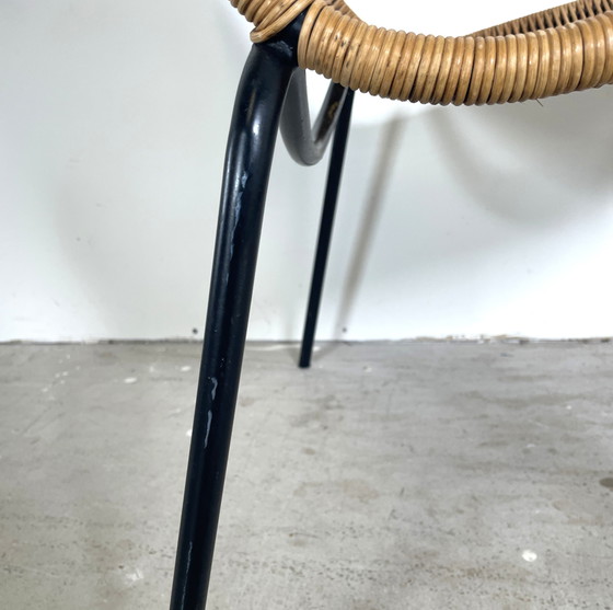 Image 1 of Juego de 2 sillas cesta, Gian Franco Legler