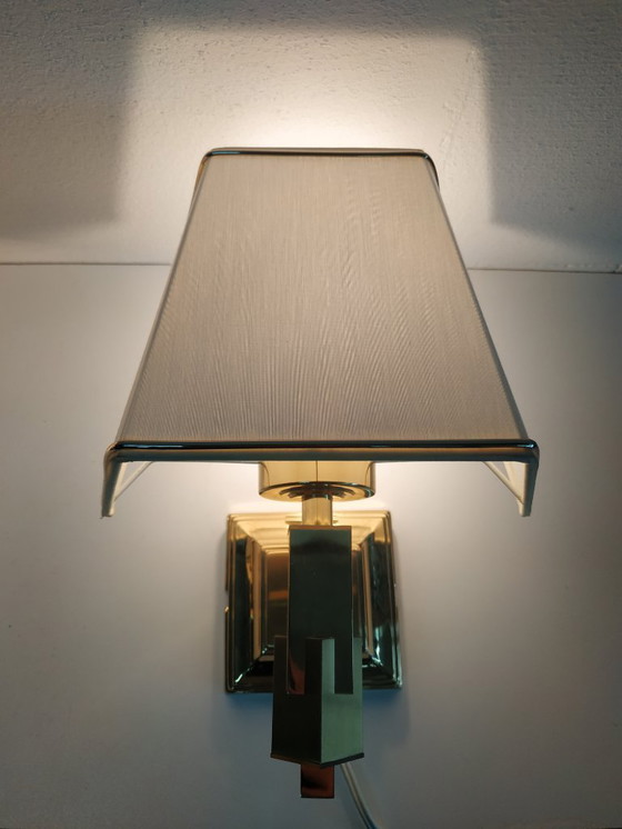 Image 1 of Set Vintage Design 'Hollywood Regency Style' Wandlampjes