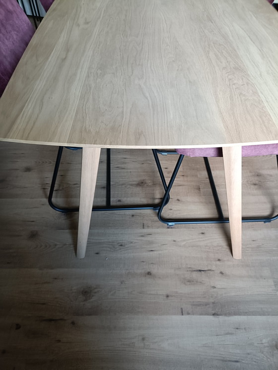 Image 1 of Tavolo ovale danese in rovere