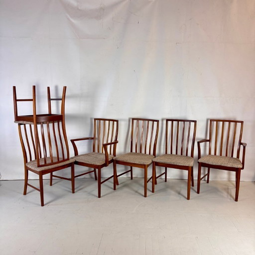 Set of 6 McIntosh Dining Chairs, British, 1960s