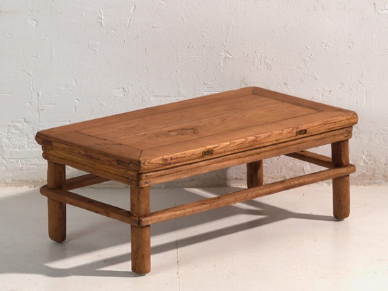 Tavolino basso antico in legno di pino – Cina, circa 1890 – Tavolini da caffè (photo 2 of 40)