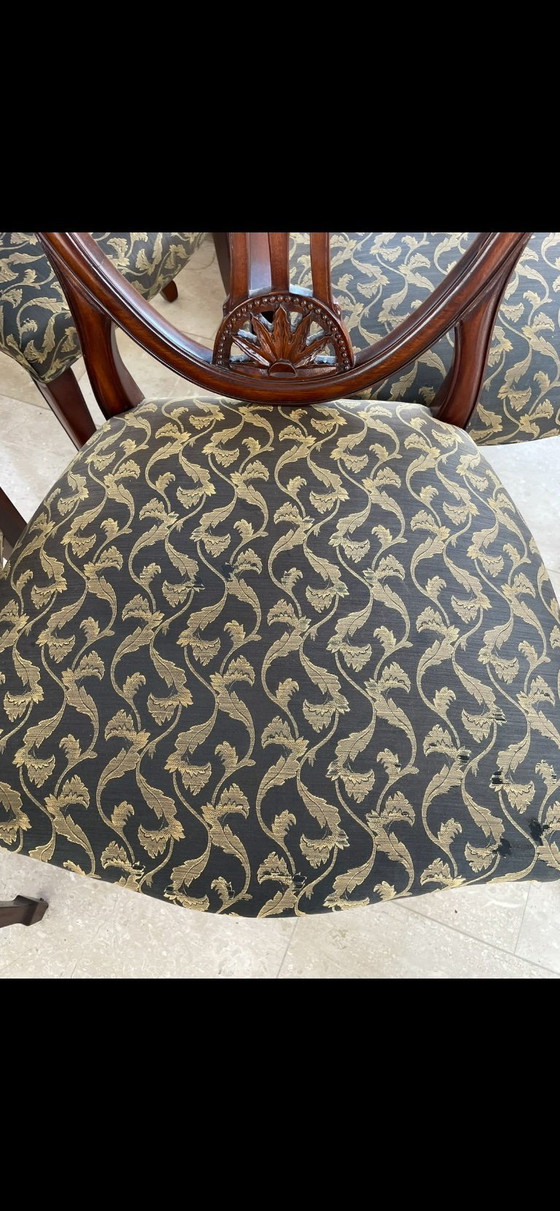 Image 1 of 6 Höllenstühle Mahagoniholz